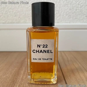 Vintage CHANEL No 22 Eau de Toilette JAPAN 30 ml - Bild 1 von 4