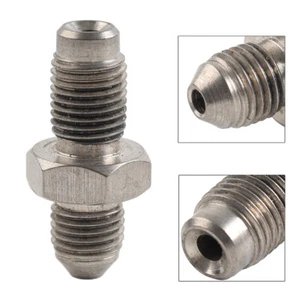 1PCS 3 AN Male To 3/8-24 Inverted Flare Male Brake Fitting - Picture 1 of 10