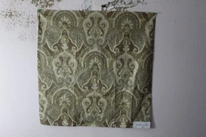 Robert Allen, Art Scene, Paisley,  26.50" W X 26.50" L, Color Green Tea - Picture 1 of 1