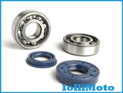 KIT CUSCINETTI E PARAOLI DI BANCO MINARELLI VERTICALE MBK BOOSTER APRILIA SCARAB - Imagen 1 de 2