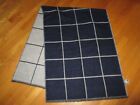 NWT TRS The Royal Standard Navy Blue Gray Large Oblong Winter Scarf Shawl 77"