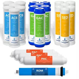 3 Year Reverse Osmosis System Replacement Filter Set – 22 Filters – 50 GPD - Picture 1 of 8