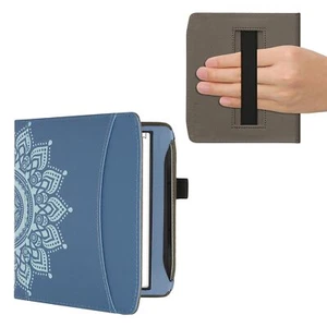 Housse en cuir PU avec poche avant pour couleur époque livre de poche - Photo 1/8