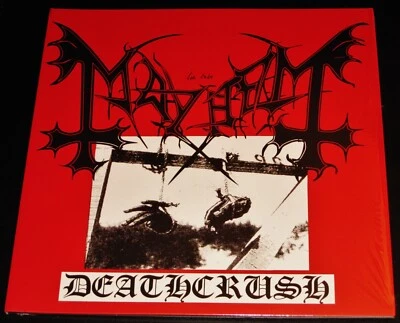 Mayhem: Deathcrush - Limited Edition LP 180G Black Vinyl Record 2009 BOB UK NEW - Image 1 of 2