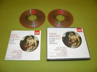Verdi - Requiem / Schwarzkopf - Ludwig - Giulini / IMPORT EMI 2xCD Remastered - Image 1 of 2