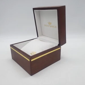 Phillip Watch Wooden Presentation Box 6692 - Picture 1 of 20
