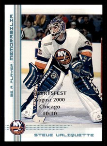 2000-01 BAP Memorabilia Chicago Sportsfest #5 Steve Valiquette /10