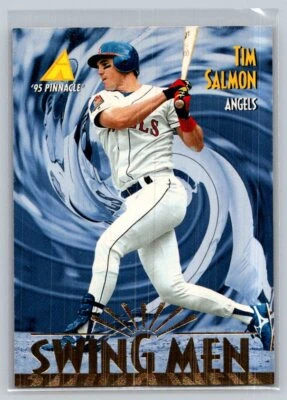 💎1995 Pinnacle #286 Tim Salmon - California Angels💎 - Image 1 of 2