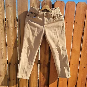 Jeans Riders Vintage Años 90 Tostado 11 Pequeño Denim Lavado Medio Hecho en EE. UU. 30W 28L - Imagen 1 de 8