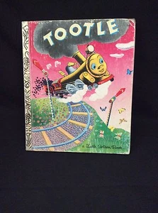 Vintage 1982 TOOTLE by Gertrude Crampton A Little Golden Book Hardcover - Picture 1 of 10