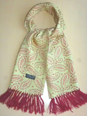 Vintage TOOTAL Scarf Cravat Dapper Mod Indie Scooter Goodwood Ascot 1960s 1970s - Image 1 of 4