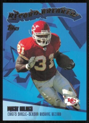 2003 Topps Record Breakers #RB23 Priest Holmes - Image 1 of 2