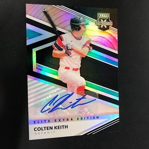 Colten Keith 2020 Elite Extra Edition Auto Autograph #139 Detroit Tigers H31