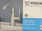 Moen Sarona*84144SRN* Center Bathroom Faucet. Brushed Nickel. NEW!!