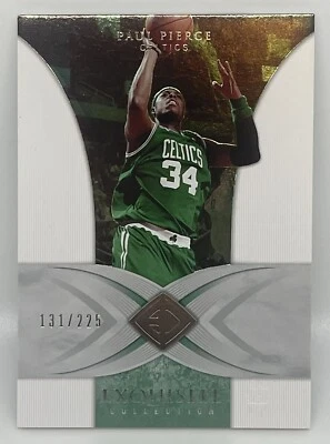 PAUL PIERCE 2006-07 EXQUISITE BASKETBALL #2 - numbered 131/225 Boston Celtics - Image 1 of 4