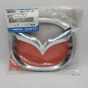 MAZDA MASCOT CX-5 2013-2016 REAR BOOTLID ORIGINAL PLASTIC BADGE OEM KD53-51-731 - Picture 1 of 3
