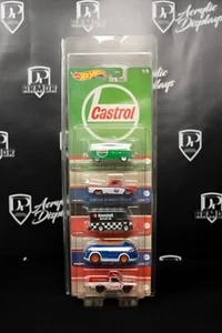 Diamond Protector 10 Individual Premium 5 Pack Diecast Case for Hot Wheels - Picture 1 of 9