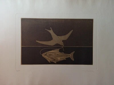 Francesco Casorati: Rara Acquaforte cm. 70×50 Certificato A Norma  - Immagine 1 di 4