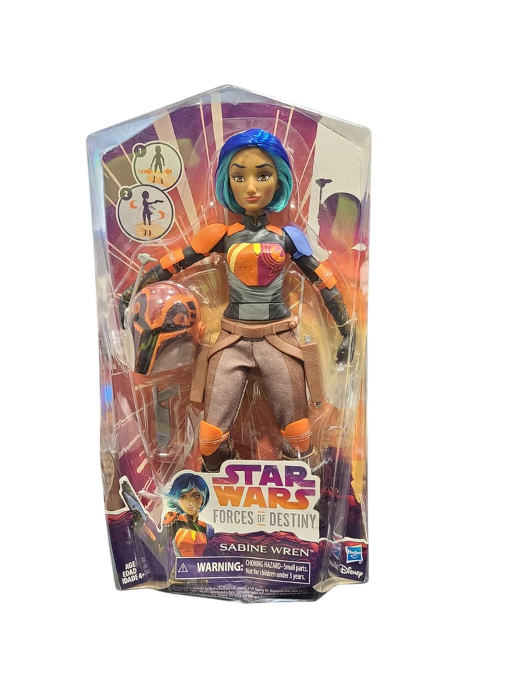 Star Wars Fuerzas del Destino SABINE WREN 11 pulgadas Muñeca Nueva Foto 1 de 2