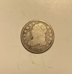 1821 gedeckelte Büste Groschen groß Datum G gut - Bild 1 von 2
