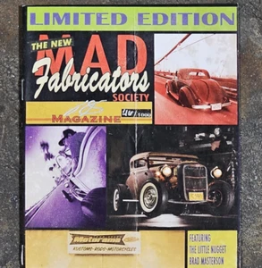 Limited Edition MAD FABIRICATORS Magazine Traditional vtg Hot Rod & Custom Cars - Picture 1 of 3