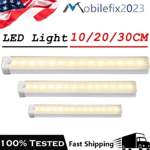 Under Cabinet Lamp Motion Sensor Light Rechargeable Magnetic Security 10/20/30CM - Picture 1 of 17