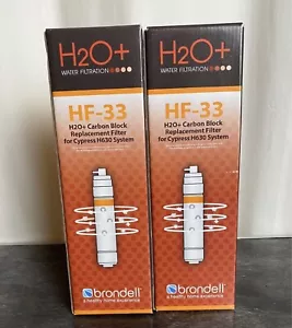 2 x Brondell H2O+ Zypresse Composite plus Wasserfilter (HF-33) H630 Neu im Karton - Bild 1 von 7