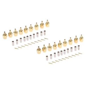 20 Pieces SMA Male Crimp Pin Connector for RG316 LMR100 - Picture 1 of 6