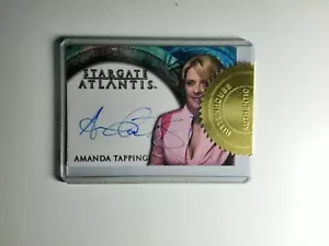 Stargate Atlantis Season 2 Auto Amanda Tapping as Lt Col Samantha Carter (VL) - Picture 1 of 2