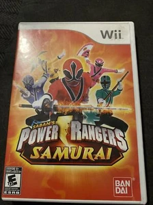 Power Rangers Samurai Nintendo Wii Video Game Complete With Manual - Picture 1 of 1