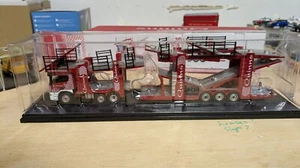 Trasportatore auto 1:76 Scania Evo6 'Quinns' 76SCT002 Oxford pressofuso in scatola - Foto 1 di 10