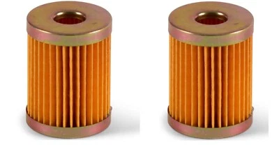 NAUTIKA 2x Ersatzfilter Benzinfilter Messing Ersatzteil Filter Benzin Kartusche Boot