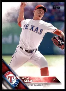 2016 Keone Kela Texas Rangers Topps Baseball Card # 616 - Picture 1 of 2