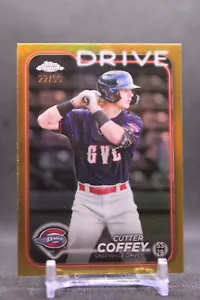 Cutter Coffey 2024 Topps Pro Debut #PDC-113 Chrome Gold Refractor #'d/50 Red Sox - Picture 1 of 2
