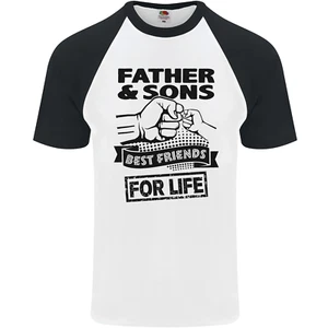 Father & Sons Best Friends for Life Mens S/S Baseball T-Shirt - Picture 1 of 50
