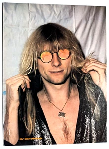 KIX / STEVE WHITEMAN / REVISTA WHITE LION VITO PÁGINA COMPLETA PINUP RECORTE DE PÓSTER - Imagen 1 de 4