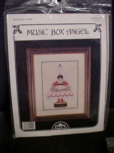 Astor Place Music Box Angel Counted Cross Stitch Kit - Picture 1 of 3
