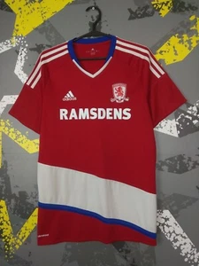 Middlesbrough Home football shirt 2016 - 2017 Red Jersey Adidas Mens Size M ig93 - Picture 1 of 14