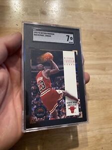 Michael Jordan SGC 7 Skybox Premium 1993 #45 LAST DANCE Chicago Bulls INVESTABLE