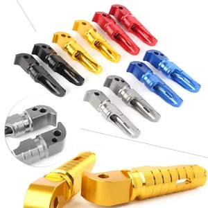 2x Rear Foot Pegs Footrest For BMW S1000RR 2010-2018 S1000R 14-18 HP4 2013-2018 - Picture 1 of 9