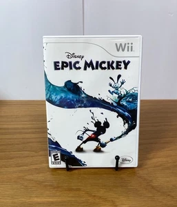 Disney Epic Mickey (Nintendo Wii, 2010) CIB - Pro Resurfaced - Bild 1 von 10