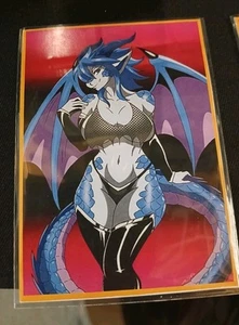Double D20s Custom Art Trading Card Dragon Girl Waifu Sexy Lewd D&D SFW - Bild 1 von 3