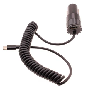 For iPhone 17/Pro/Max/Air - 36W Fast Car Charger USB-C Power Adapter Coiled - Picture 1 of 7