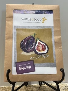 Wattle & Loop Handmade Slow Stitching Figs Kit New - Picture 1 of 5