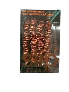 SLIP - Auburn Silk Scrunchies (Set of 4) - Elegant Soft Skinny Hair Ties NEW - Picture 1 of 2