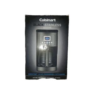 Cafetera programable Cuisinart 14 tazas - acero inoxidable negro - Imagen 1 de 3