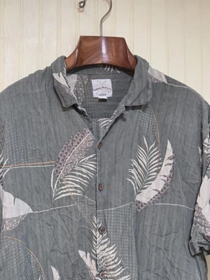 Harley-Davidson Shirt Mens Large Black Green Short Sleeve Button Front HD Logo - Image 1 of 4