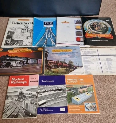 Vintage Hornby Bachman Peco & Other Model Railways Catalogues Brochures Bundle - Image 1 of 4