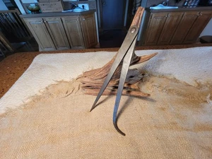 Vintage handgeschmiedete Eisen Messschieber Schmiedewerkzeug  - Bild 1 von 11