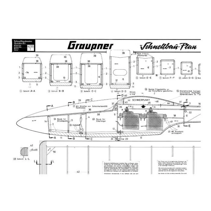 Bauplan Fun-Fly Modellbauplan - Image 1 of 1